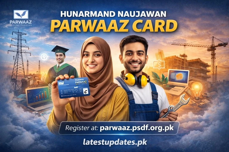 Hunarmand Naujawan Parwaaz Card