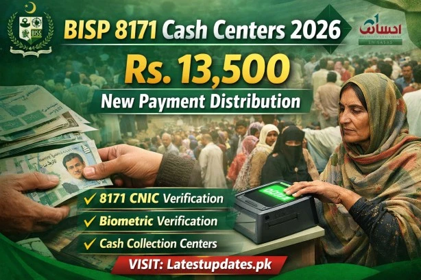 BISP 8171 Cash Centers 2026 Started Distribution of Rs. 13,500