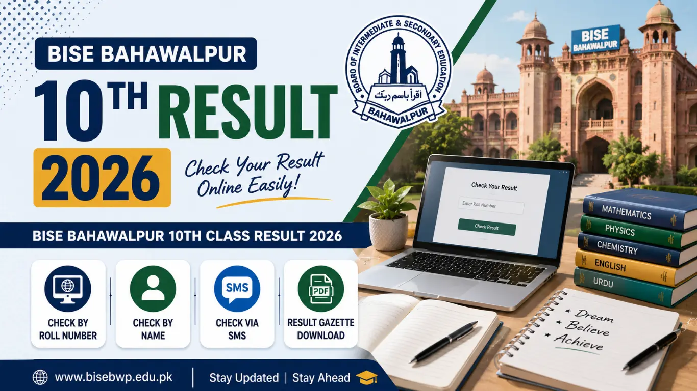 BISE Bahawalpur 10th Result 2026