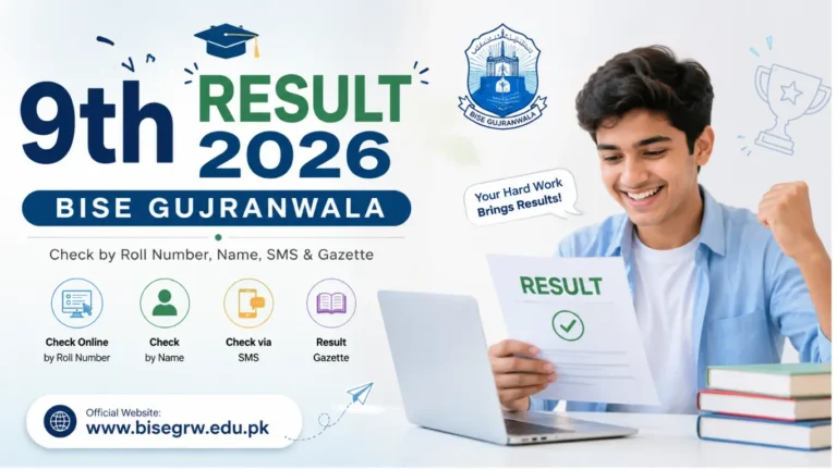 9th Result 2026 BISE Gujranwala